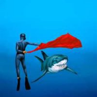 Pascal Lecocq Shark painting