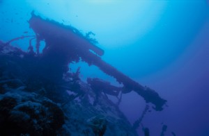 PADI wreck diver