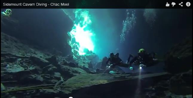 Video of the week: Sidemount Cavern Diving – Chac Mool