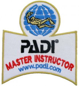 PADI Master Instructor Patch