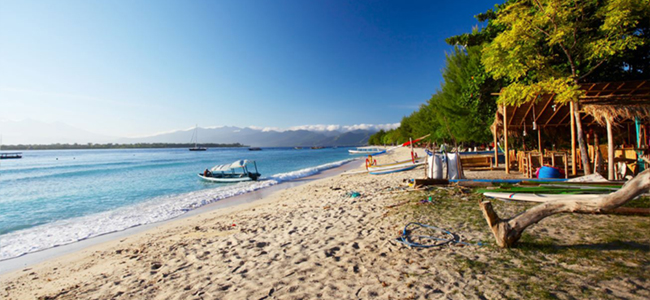 Diving in Indonesia Gili Trawangan Beach