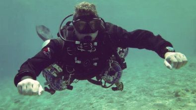 PADI Tec Sidemount diver