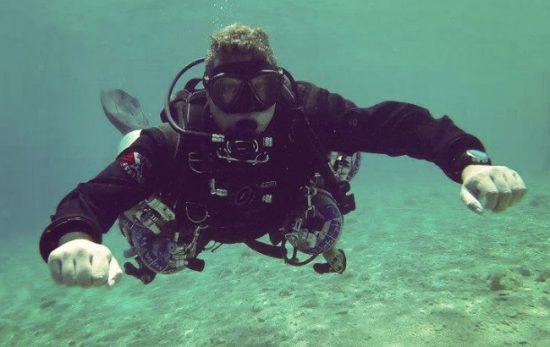 PADI Tec Sidemount diver