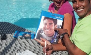 Hernan with his cover shot