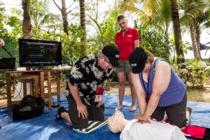 CPR Challenge winners Tom and Nancy Linek