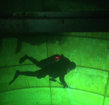 Scuba Diving in a Missile Silo