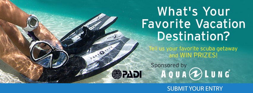 PADI Aqua Lung 2014 vacation essay contest