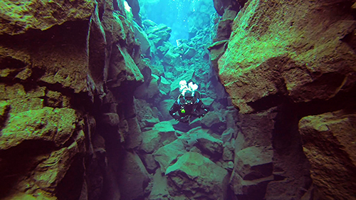 Silfra - freshwater dive site