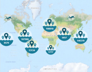 Dive Against Debris Map