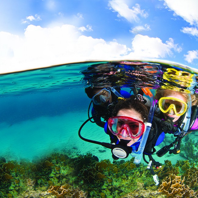 Diving in Malapascua, Philippines