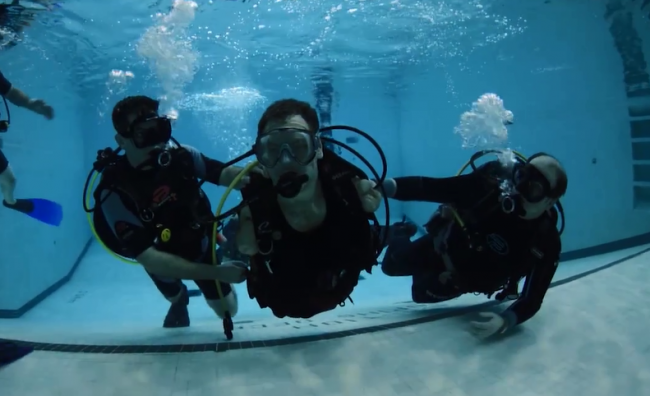 Video of the Week: Quadruple Amputee Learns to Scuba Dive