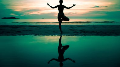 Yoga poses for divers