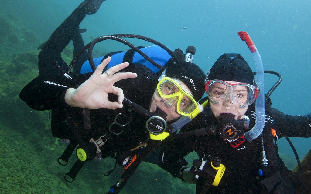 Happy Divers