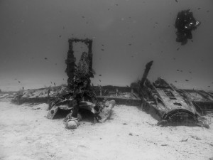 A Royal Air Force Bristol Beaufighter, a long range fighter-bomber aircraft, that was ditched in St Julian’s Bay in Malta on St. Patrick’s Day 1943. Rights: Dr.Timmy Gambin/University of Malta. Find out more: https://www.um.edu.mt/profile/timmygambin