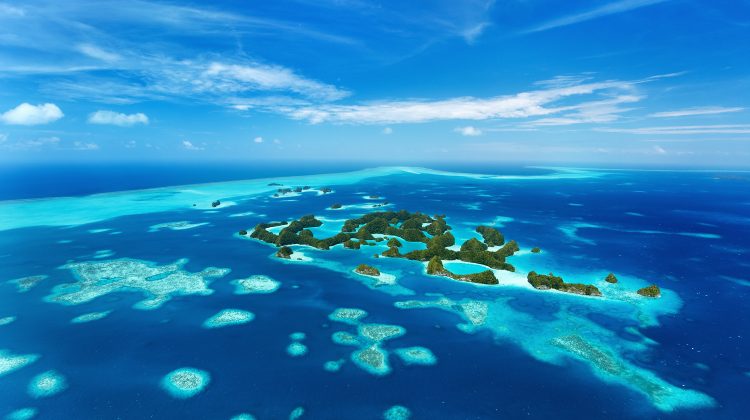 Beautiful,View,Of,70,Islands,In,Palau,From,Above
