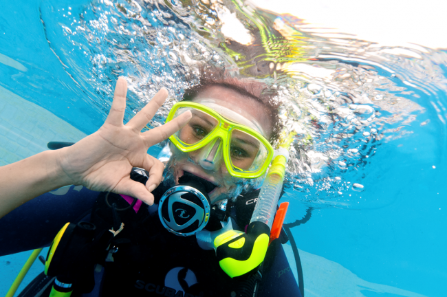 Banish the Pre-dive Class Jitters
