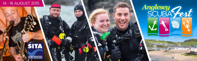 Join PADI at Anglesey ScubaFest (UK) this weekend!