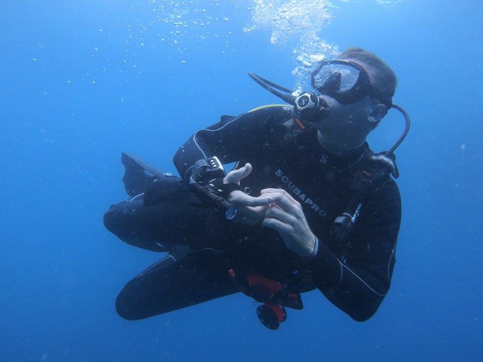 PADI Divemaster Christian McGuire