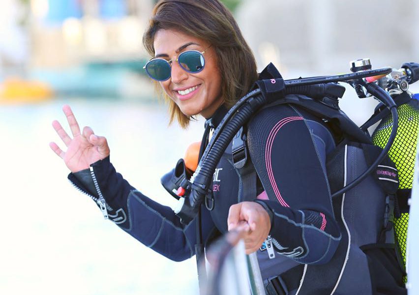 PADI Women in Diving: Nouf Alosaimi