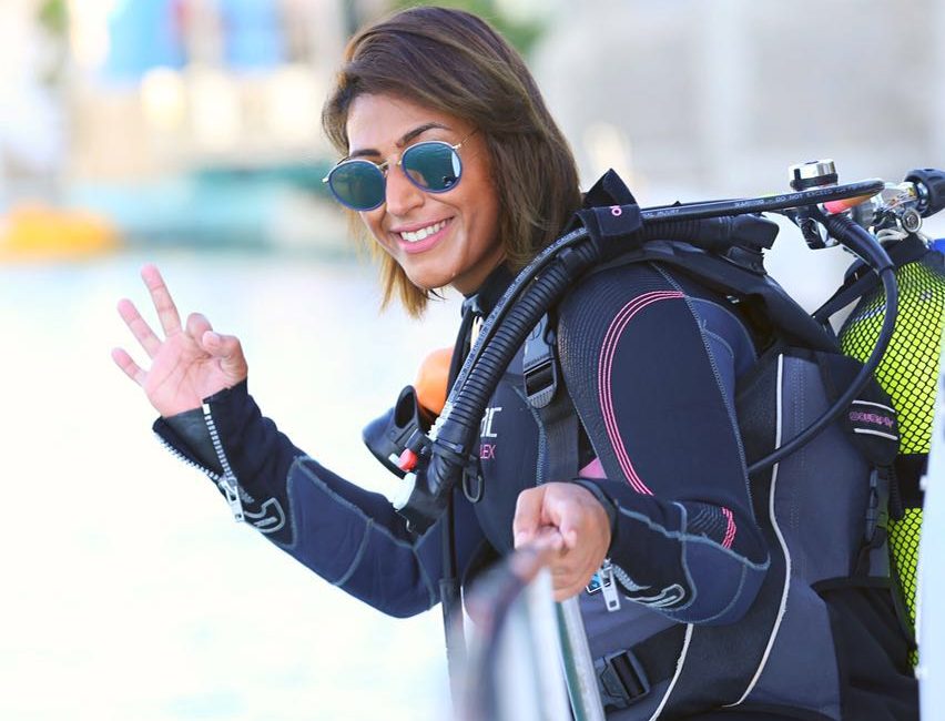 PADI Women in Diving: Nouf Alosaimi