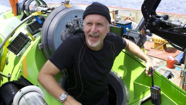 James Cameron Earns Open Water