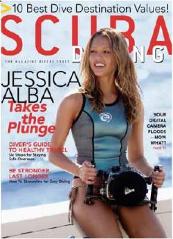 Jessica Alba Scuba Diving