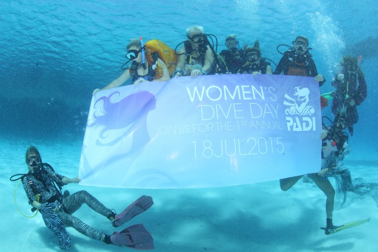 Anna at 2015 Women's Dive Day
