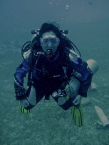 Nancy with Sidemount Tanks