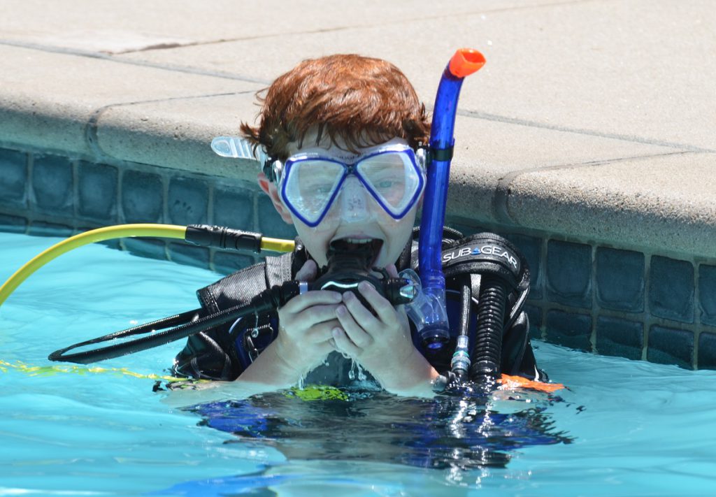 Child Scuba Diving