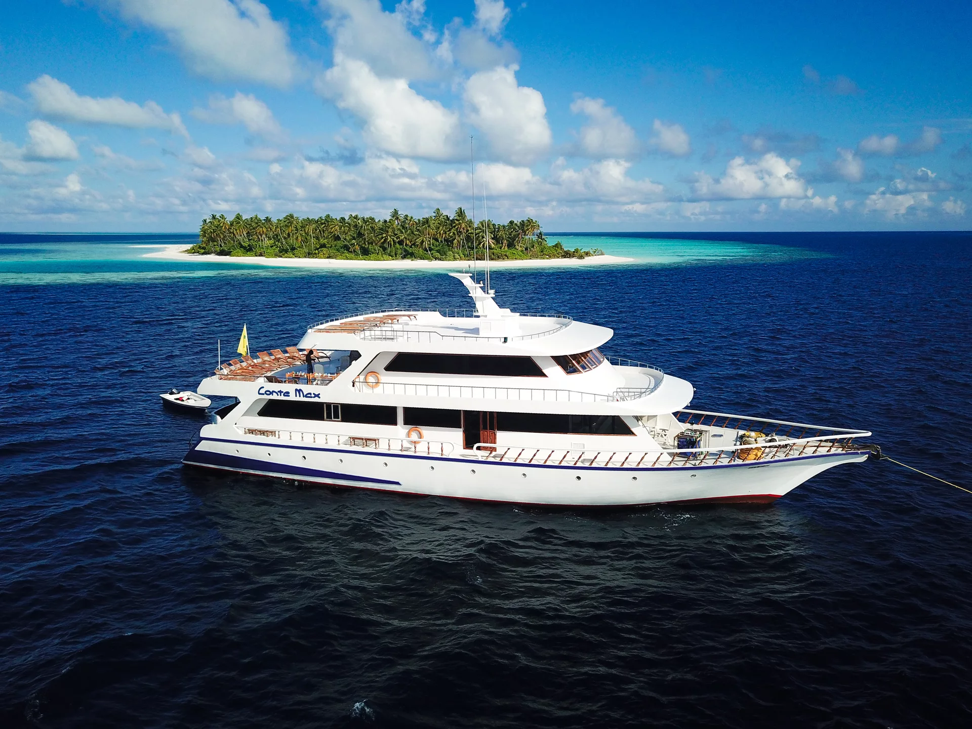 MY Conte Max one of the most luxurious liveaboards in the world