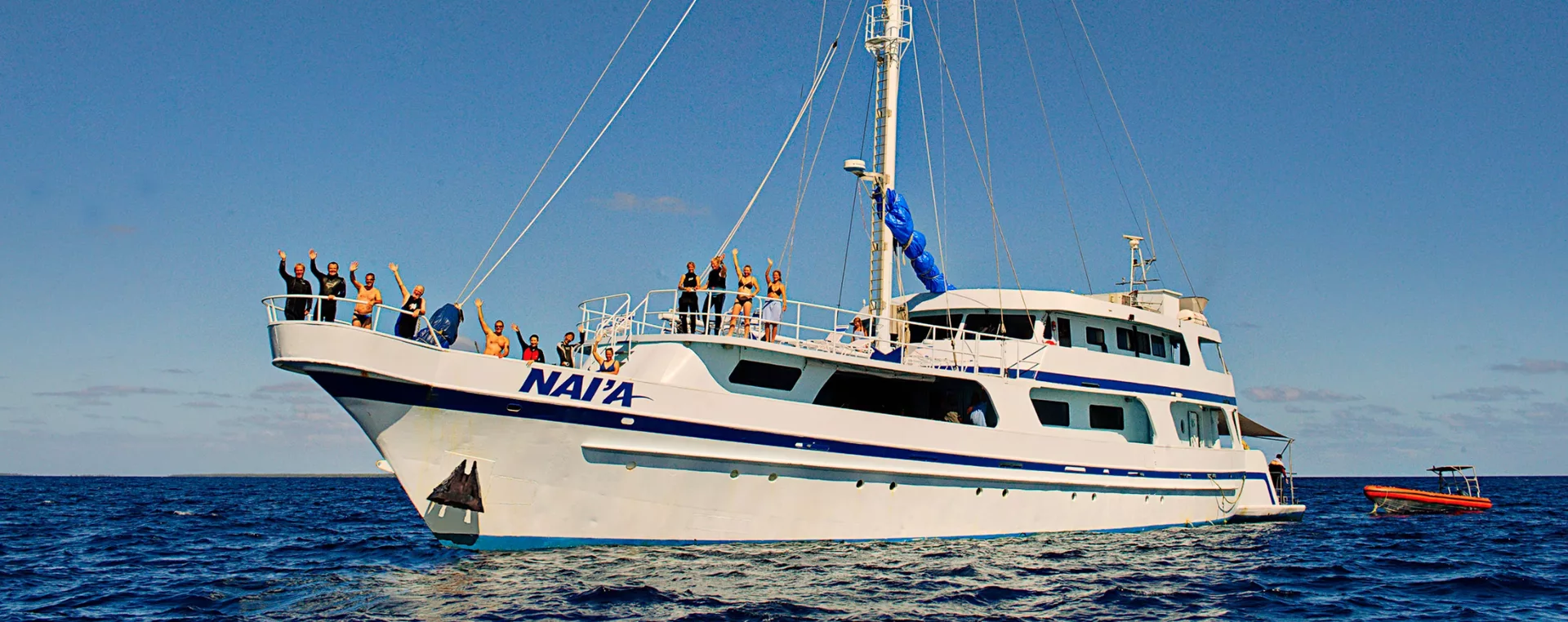 Nai'aliveaboard in Fiji, oe of the most luxurious liveaboatrds in the world