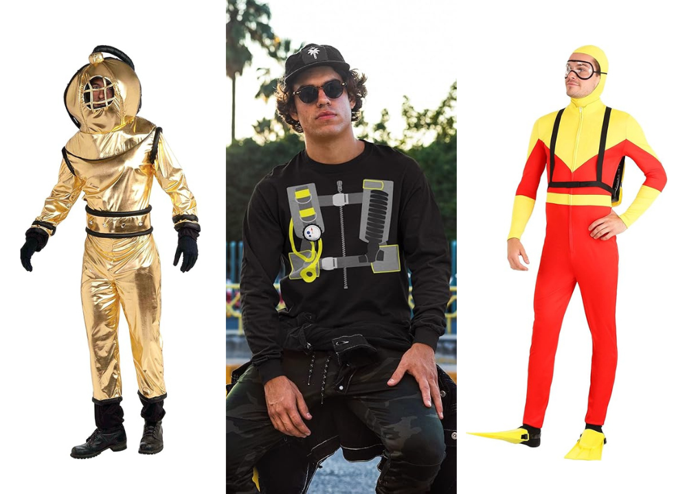 ideas para disfraces de buceador