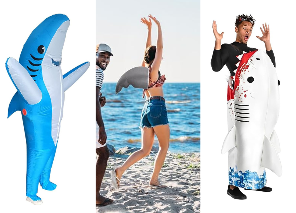ideas de disfraces de tiburón