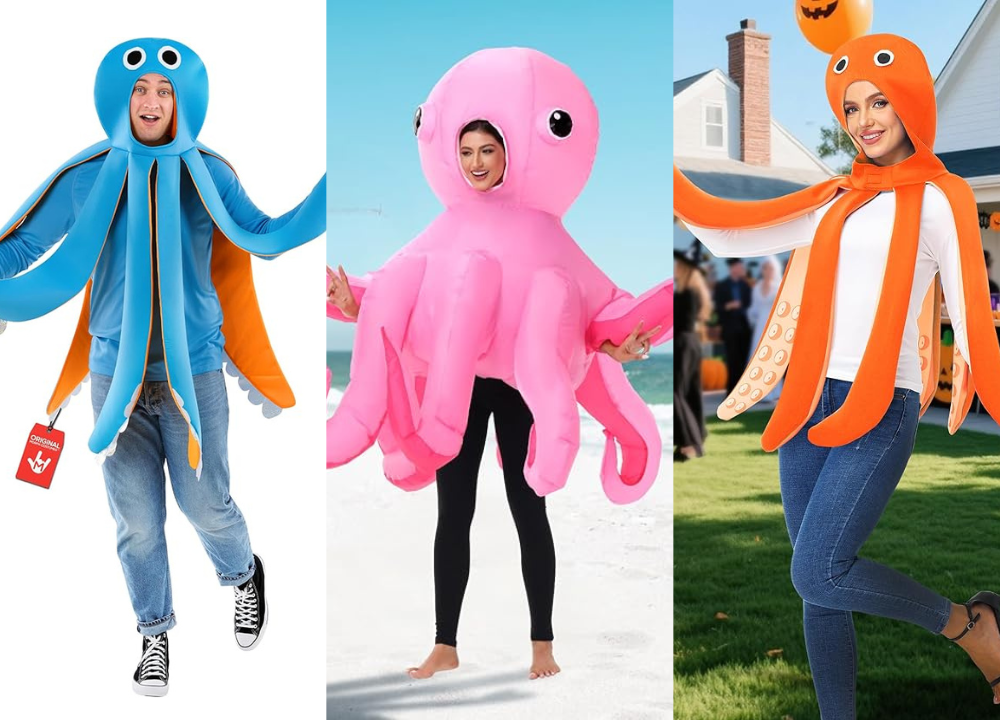 ideas para disfraces de pulpo con temática de buceo