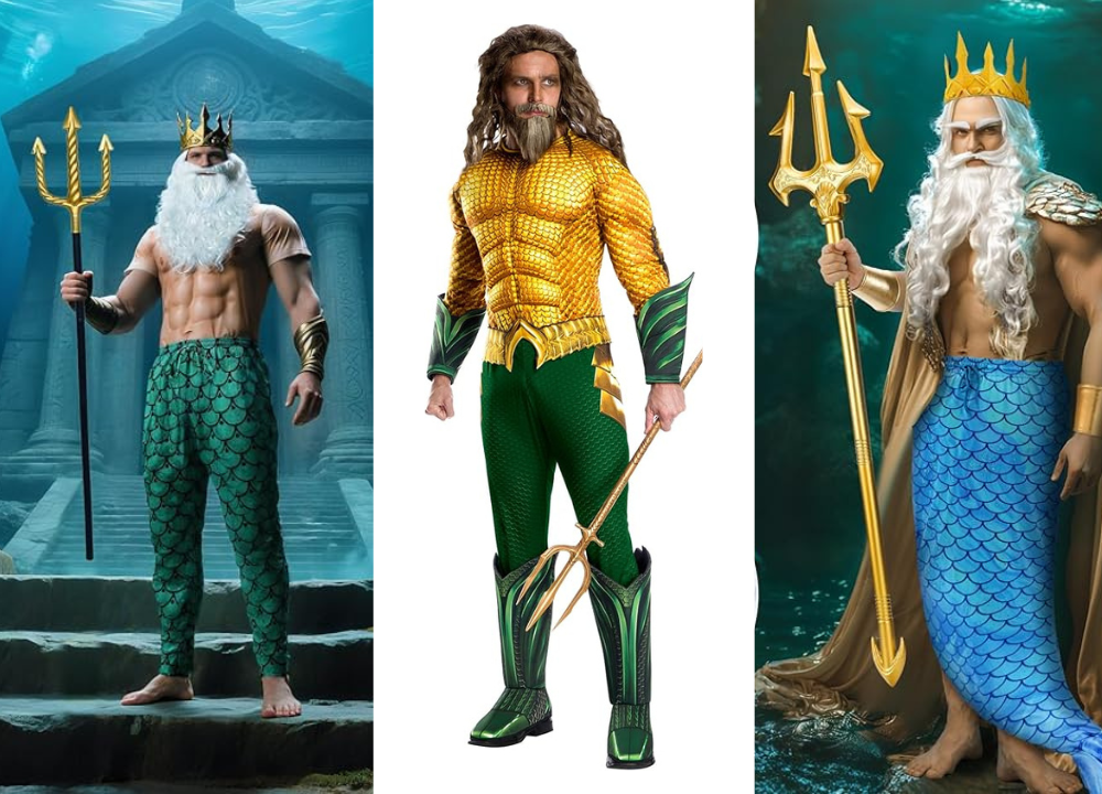 ideas para disfraces de gobernante oceánico