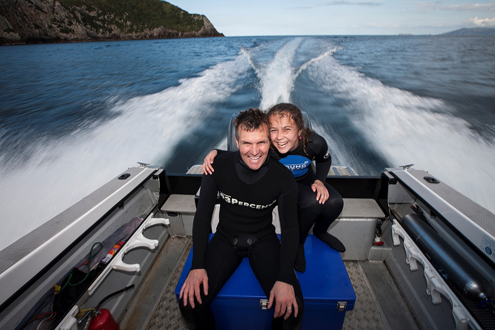 PADI AmbassaDiver - Riley and Steve Hathaway