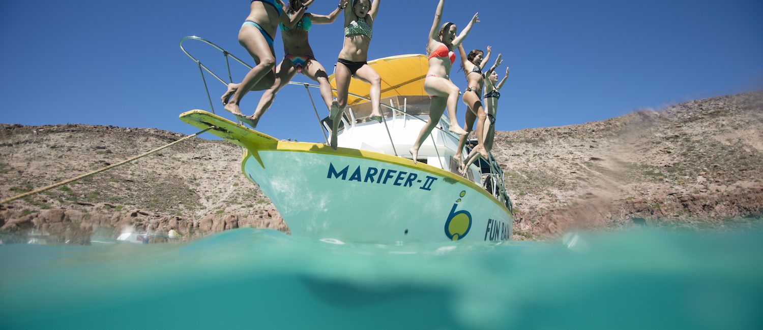 Diving in La Paz, Mexico