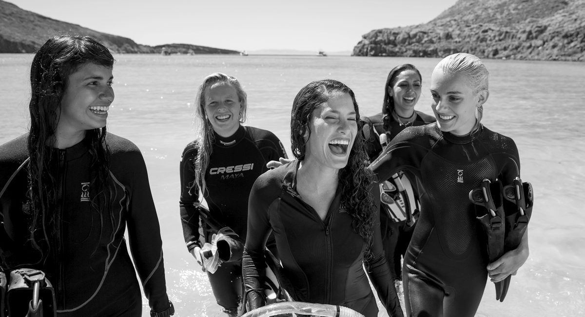 Behind-the-Scenes with PADI Women in La Paz, Mexico