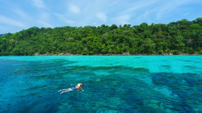 Snorkeling in thailand from shutterstock