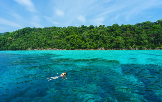 Snorkeling in thailand from shutterstock