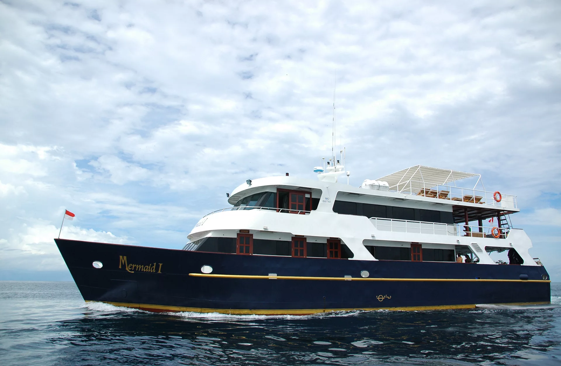 picture of the MV mermaid I liveaboard vessel