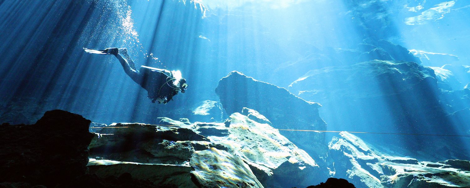 Scuba Diving Cenotes in Mexico copy