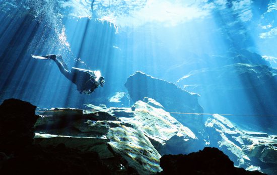 Scuba Diving Cenotes in Mexico copy