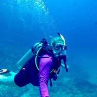 Lisa Learning to Dive