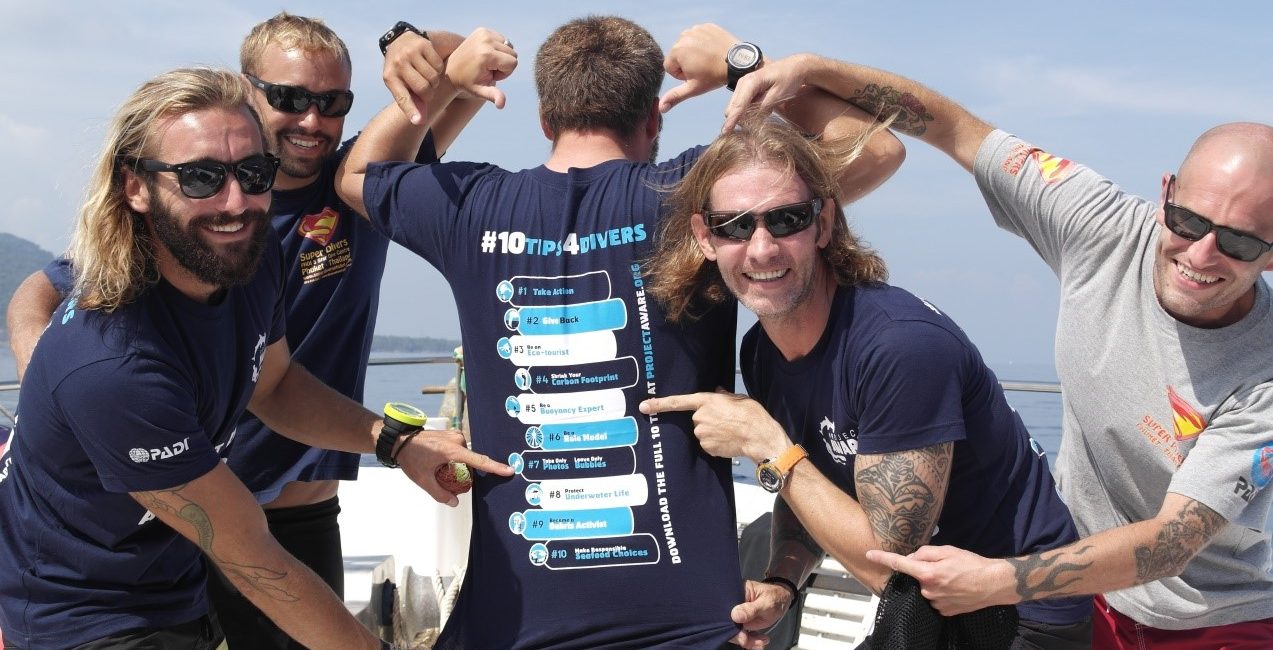 Super Divers Project AWARE® Dive Against Debris®