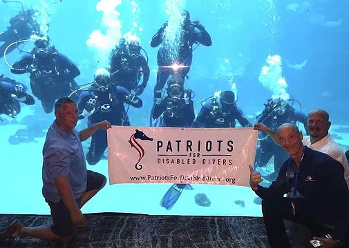 Scuba program helps injured military veterans find freedom underwater