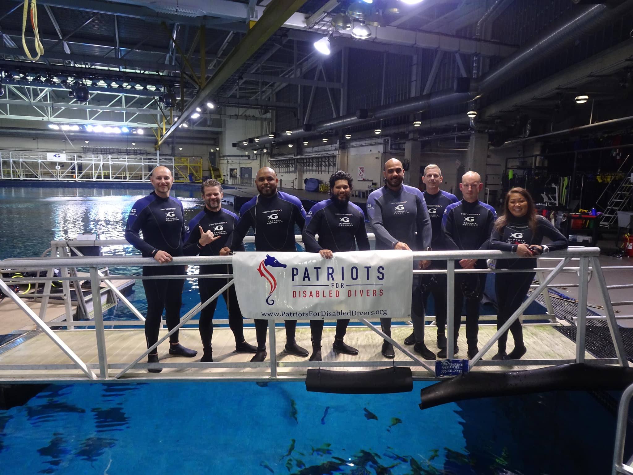 Patriots for Disabled Divers - Group Photo