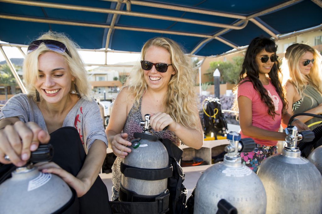 PADI women's dive day 