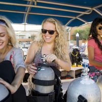 PADI women's dive day