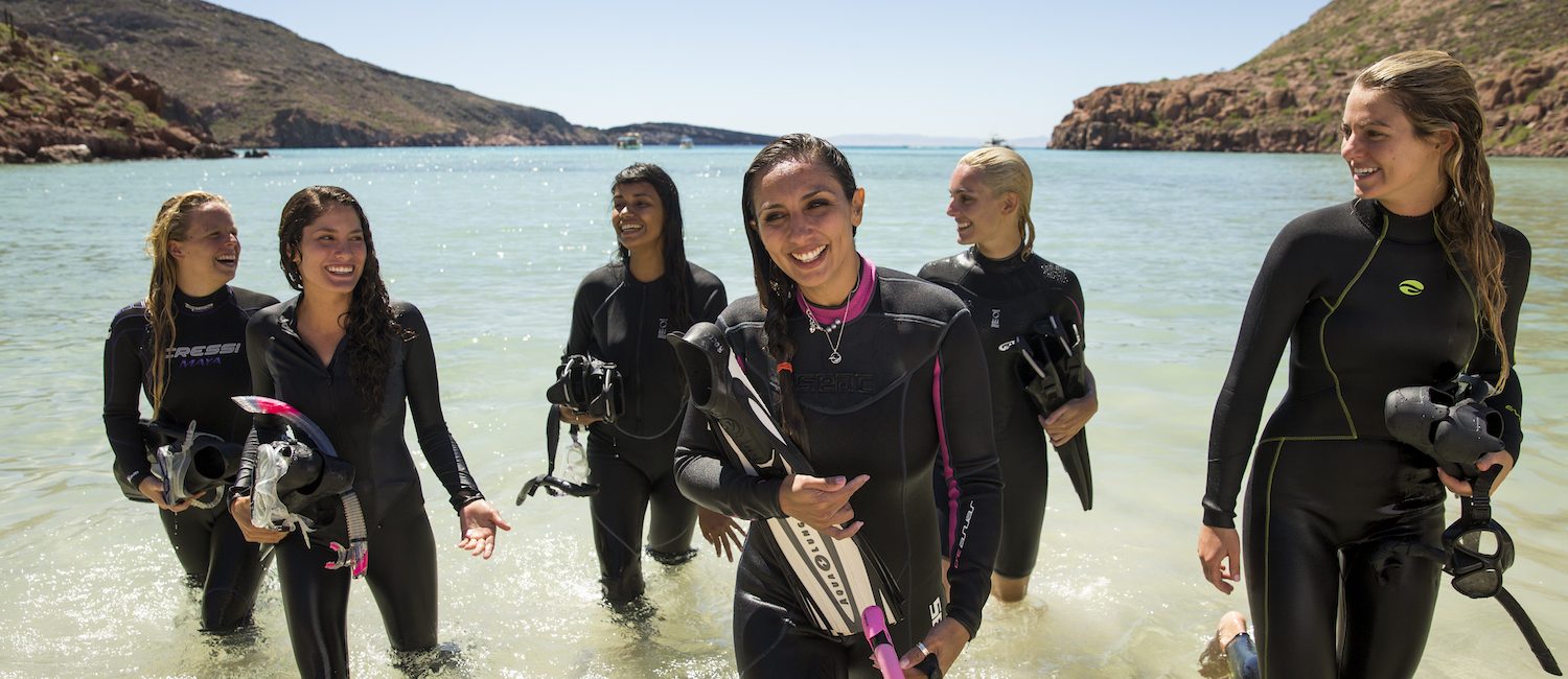 The Rise and Rise of Female Scuba Divers